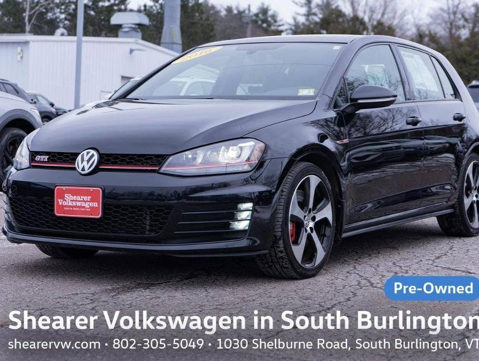 VOLKSWAGEN GOLF GTI 2016 3VW447AU2GM068059 image